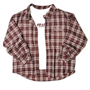 Сорочка двійка Q&J FASHION бордо