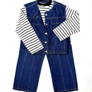 Костюм-трійка Q&J FASHION Синій