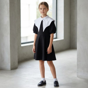 Сукня з комірцем Colabear чорний