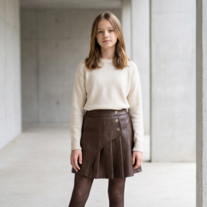 Спідниця Love H. F Коричневий