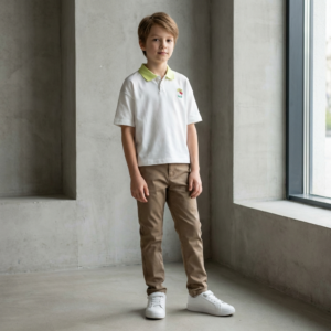 Футболка поло LE-ZC Білий