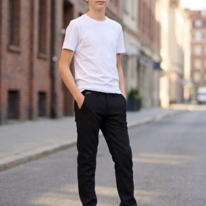 Штани Ayugi Сірий/Чорний