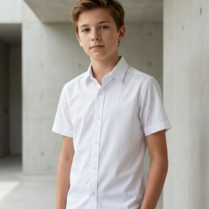 Сорочка на короткий рукав Ayugi Білий