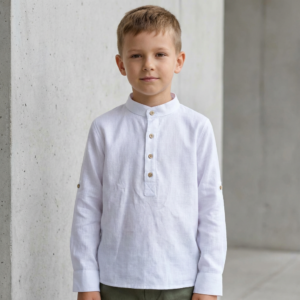 Сорочка класична стійка Woorage Білий