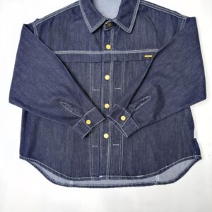 Сорочка джинсова First Синій