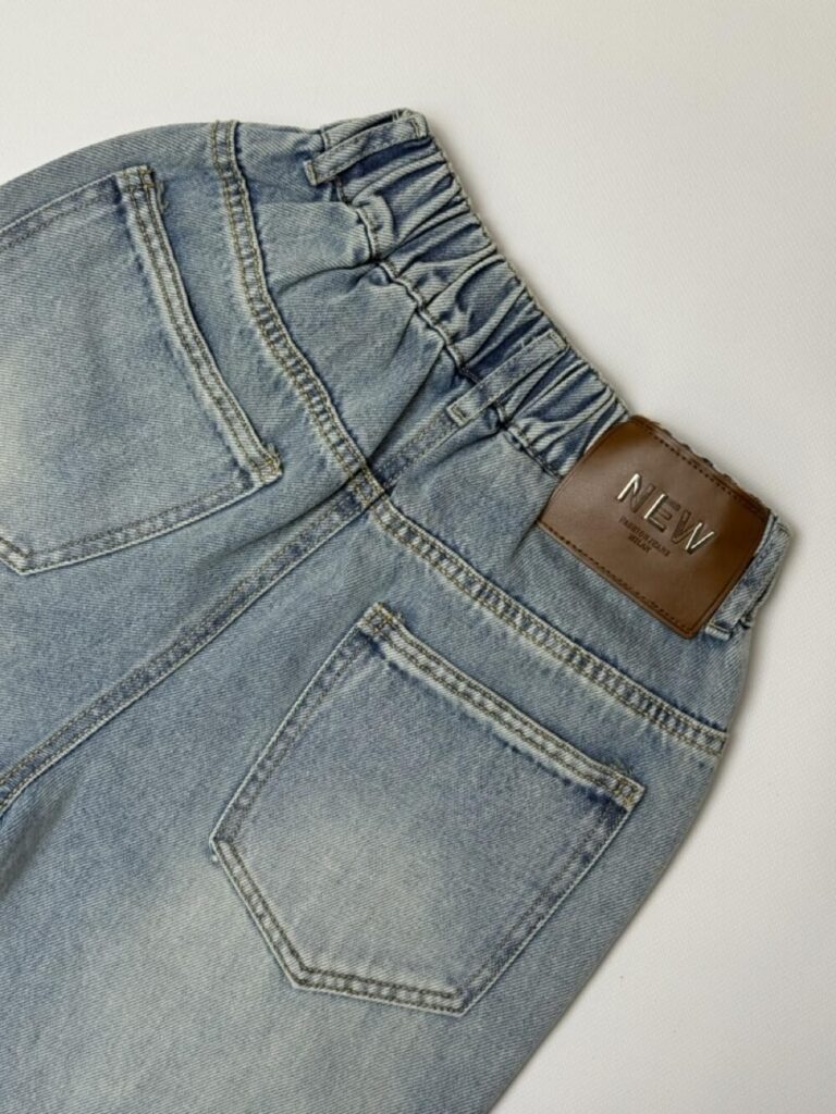 Джинси Q&J FASHION блакитний денім вільного крою